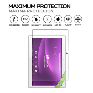 ฟิล์มกันรอยหน้าจอ ANTISHOCK สำหรับแท็บเล็ต Leotec Supernova QI32 เพิ่มประสิทธิภาพการอ่านและการปกป้อง - Product Image 2