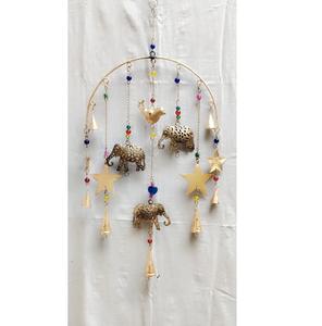 กระดิ่งเหล็กรูปหัวใจแขวนโลหะกระดิ่งลมสำหรับระเบียงบ้านเสียงกระดิ่งตกแต่งสวนกลางแจ้ง - Product Image 2