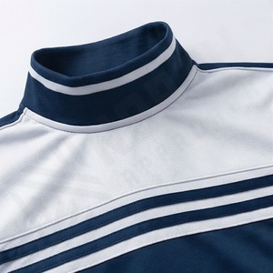 Conjuntos Deportivos Personalizados con Logotipo para Hombre, Conjunto de 2 Piezas con Cremallera, Secado Rápido, 100% Poliéster, Chándales para Correr, Gimnasio y Deporte - Product Image 4