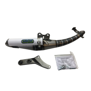 Silenziatore Arrow per Peugeot Ludix 50 Cc, Sistema di Scarico Moto Approvato in Alluminio 33516ENB - Product Image 1
