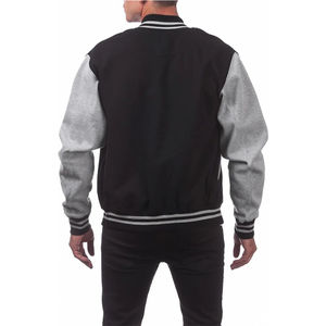 Nouvel arrivage de vestes d'université pour hommes de taille plus pour l'hiver veste d'université Letterman avec logo personnalisé vente en gros - Product Image 4