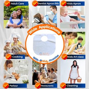 Nidy ผ้าคลุมตัดผมสำหรับร้านเสริมสวยใช้ได้ทั้งชายและหญิงผ้ากันเปื้อนสำหรับตัดผม - Product Image 6