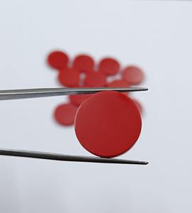 เหรียญแจสเปอร์สีแดงทรงกลม10มม. 1000ชิ้นสำหรับทำหัตถกรรมและเครื่องประดับ - Product Image 4