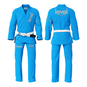 Personalizado Jiu Jitsu Kimono Set OEM artes marciales uniforme 100% algodón BJJ Gi para entrenamiento MMA precios competitivos al por mayor 10 juegos - Product Image 4