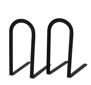 Top Sale Shiny Finished Luxury Office Bookend Metal Bookstand in Black Aluminium Casting Table Centerpiece for Office Decor - Product Image 1