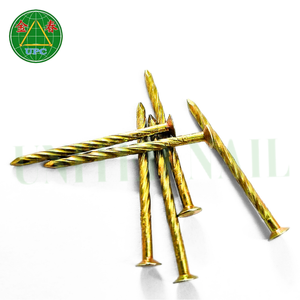 Livraison rapide et taille personnalisée, clous à tête hexagonale en acier jaune plaqué de 1-3/8 pouces, tige à vis avec tête à carreaux, fabriqués au Vietnam - Product Image 2