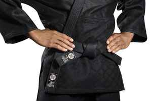 Nuevo y elegante uniforme negro de Judo/Ju-Jitsu para Artes Marciales Gi Stretch Kempo Kendo BJJ Karate Grappling para hombres y mujeres - Product Image 6