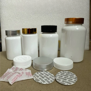 Botella de plástico PET de embalaje personalizado para botella de pastillas vitaminas gomosas contenedor de suplemento sanitario Pavico Vietnam fábrica - Product Image 1