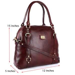 Offre spéciale, sacs à main de luxe en cuir véritable, multifonction, qualité supérieure, style vintage tendance, fermeture à glissière de deux couleurs personnalisées - Product Image 5