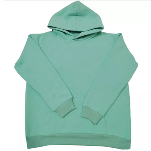 Sweat à capuche zippé personnalisé de haute qualité pour l'hiver, style streetwear, avec logo sur mesure, en molleton uni double couche - Product Image 2