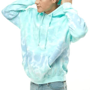 Sudadera con capucha Sun Fade de manga larga para hombre, logotipo personalizado, colores sólidos para invierno - Product Image 3