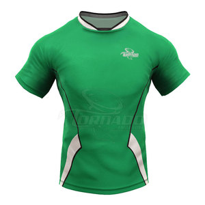 High Manufacturer Football Wear Rugby Uniform New Arrival Latest Design Adult Breathable 100% Polyester Customized Logo Printing - Product Image 2