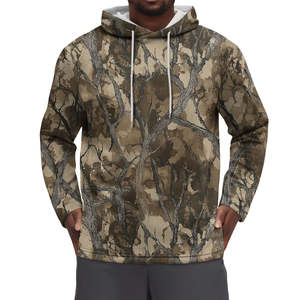Sudadera con Capucha de Algodón de Primera Calidad para Hombre, Nueva Colección 2026, Sudadera con Capucha Transpirable de Manga Larga con Estampado de Jungla para Hombre, para Invierno - Product Image 5