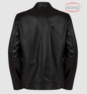 Chaqueta de bombardero de cuero a prueba de viento duradera de alta calidad para hombres Venta caliente con precio competitivo Ropa de invierno de talla grande - Product Image 3