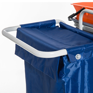 HOMCOM Chariot de nettoyage professionnel polyvalent avec 4 seaux Roues Sac en toile 118 × 73 × 103cm - Product Image 6