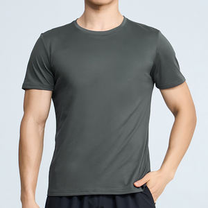 Blank Summer <b>Bright</b> Color Running Fitness Men Athletic Casual Custom logo Polyester Tshirts - Product Image 5