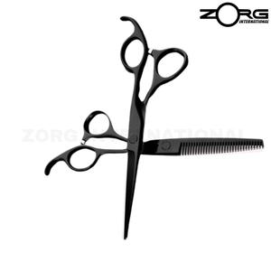 Ciseaux de coupe de cheveux hautement polis ciseaux d'amincissement des dents meilleure qualité coiffeur professionnel d'amincissement professionnel - Product Image 4