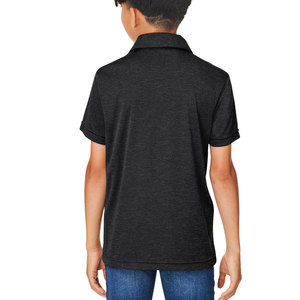 Polo de piqué de manga corta a la moda 2025, uniforme Formal clásico para jóvenes, camisa para niños con cuello de verano (negro de 9 a 10 años) - Product Image 3