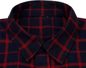 Camisa de franela a cuadros de algodón para hombre de fabricación personalizada OEM, franela suave y cómoda para uso diario - Product Image 2