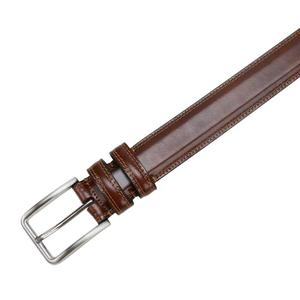 Ceinture en cuir marron style décontracté pour homme - Product Image 3