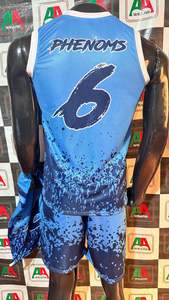 Vraies photos uniforme de basket-ball maillot short sac packs chaussettes respirant tissu à séchage rapide grande taille sublimation broderie - Product Image 3