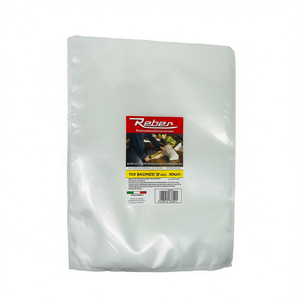 Bolsas de Almacenamiento al Vacío con Relieve Reber, 30x40 cm, 6735 N, 100 Unidades, para Conservación y Organización - Product Image 2