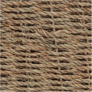 Vietnam Handmade Seagrass Woven <b>Storage</b> <b>Baskets</b> Set with Wavy Edge for Home Organization and Rustic Decor Use - Product Image 3