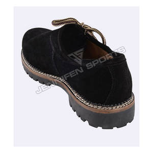 Premium Quality Bavarian Men's Shoes Material Used Suede Leather Upper,Inside Leather Lining,Laces,<b>Rubber</b>/Leather <b>Sole</b> Fitting - Product Image 4