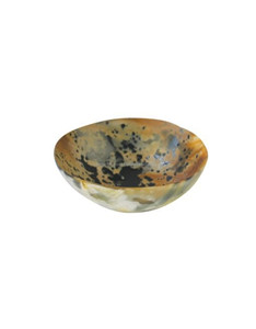 Bol de service en plusieurs matériaux, décoration intérieure, finition naturelle et bols colorés - Product Image 4