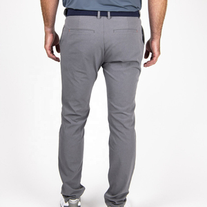 Respirant personnalisé marque privée 100% coton jambe droite pantalons de survêtement hommes Baggy Fitness Chino pantalons de survêtement - Product Image 5