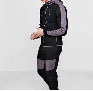 ชุดวอร์มผ้าเพื่อสุขภาพสำหรับผู้ชายมีเชือกผูกสะท้อนแสงแบบปิดกั้นสีออกใหม่2025 - Product Image 1