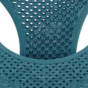 Soutien-gorge de yoga fitness pour femmes à la mode le plus vendu Logo avant respirant Matériau en spandex/nylon fabriqué au Pakistan - Product Image 4