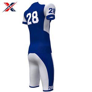 เสื้อฟุตบอลอเมริกันสำหรับผู้ใหญ่ ผลิตจากโพลีเอสเตอร์ 100% พิมพ์ลายแบบซับลิเมชั่นตามสั่ง ออกแบบโลโก้ของคุณเอง คุณภาพทนทาน สินค้ามาใหม่ - Product Image 5