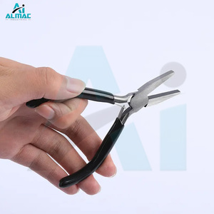 ALMAC 2025 Alicates profesionales de punta plana de acero inoxidable para joyería industrial y uso eléctrico Fuente manual - Product Image 5