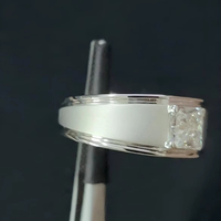 Cincin Emas Lapis Emas Wanita Model Putri Berlian Buatan Laboratorium Gaya Etnik Harga Terbaik Vala Brothers untuk Pasangan Pengantin