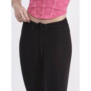 Leggings fins en modal de grande taille XL à 8XL Legging de couleur unie à longueur de cheville Pantalon extensible d'entraînement pour femmes - Product Image 3