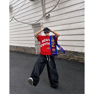 T-shirt unisexe grande taille ODM/OEM court respirant pour adolescents décorations brodées Vietnam pour hommes femmes - Product Image 5