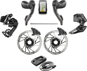 ชุดเกียร์จักรยานเสือหมอบ FaST SRAM Force ETap AXS Industrial Road Groupset-2x12 สปีด อลูมิเนียม สแตนเลส สตีล  รักษาสิ่งแวดล้อม  คันเกียร์/เบรกไฮดรอลิก OE - Product Image 1