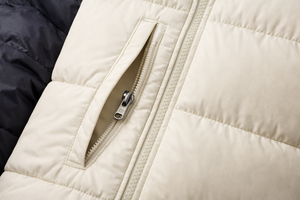 Blouson matelassé Varsity pour homme, blouson d'hiver matelassé, blouson Varsity personnalisé bicolore, blouson de baseball, fabrication OEM - Product Image 6