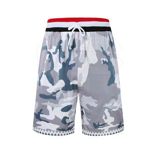 Short de sport uni à cordon coulissant pour hommes Hot Selling Custom Design New Style Sports Wear Men Shorts - Product Image 1