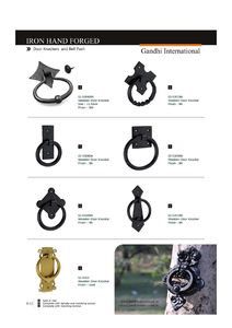 Poignée décorative 2026, style vintage rustique, nouveau design, fabrication antique d'Inde - Product Image 4