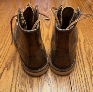 RED WING HERITAGE 6 inch Classic Moc Boot 1907 Cuir brut et résistant couleur cuivre 10 Hommes - Product Image 3