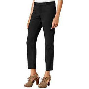 Pantaloni slim alla caviglia da donna Maison Jules in nero taglia 8 - Pantaloni eleganti da abito - Product Image 1