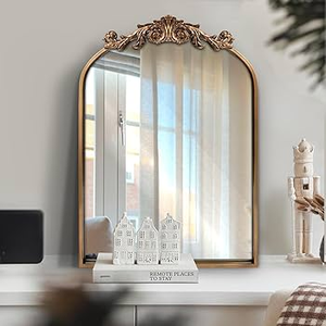 Excellent Metal <b>Wood</b> Wall <b>Mirror</b> Modern Luxury <b>Frame</b> Handmade Eco-Friendly Durable Wedding Home Hotel Decor Enhance Elegant - Product Image 4