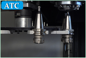 เครื่องกัดซีเอ็นซีแบบแกนทรี่ UnionTech Vmc550 Vmc650 Vmc850 สำหรับ<span class=keywords><strong>งาน</strong></span>โลหะ 3 <span class=keywords><strong>แกน</strong></span> ระบบควบคุม GSK อัตโนมัติ - Product Image 6
