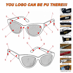 Mellume High End Acetate <strong>Sunglasses</strong> Retro Dual Color Sun Glasses Men Custom Logo Integrated Eyeglasses Eyewear Manufacturer - Product Image 4
