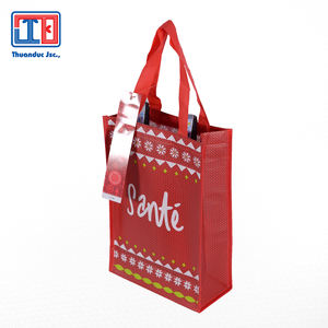 Bolsa de Compras Reutilizable Personalizada de PP Tejido con Logotipo |   Bolsa de Supermercado Ecológica |   Bolsa Promocional al por Mayor - Product Image 1