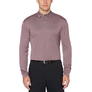 Polo da Golf da Uomo PGA Tour, Taglia XX-Large, Viola Scuro, in Tessuto Spandex Lavorato a Maglia con Motivo Stampato, Lunghezza Corta, ODM, Taglia XL - Product Image 1