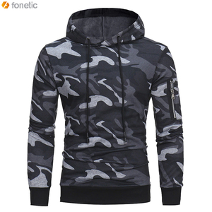 Sudadera con capucha de camuflaje para hombre de alta calidad, ropa de calle ligera con impresión de logotipo personalizado para invierno, recién llegado - Product Image 3