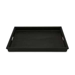 Nouveau plateau décoratif en bois de manguier Designn motif de paysage noir fabricant de plateau personnalisé classique de haute qualité - Product Image 6